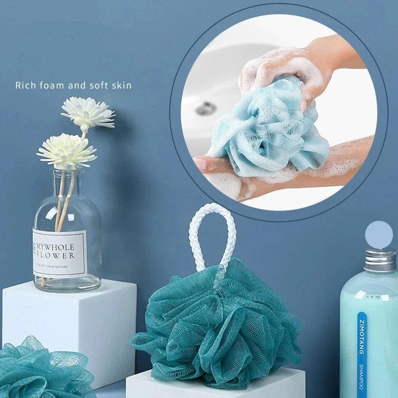 3PCs Bath Body Cleaning Scrubber Set  Random Colours